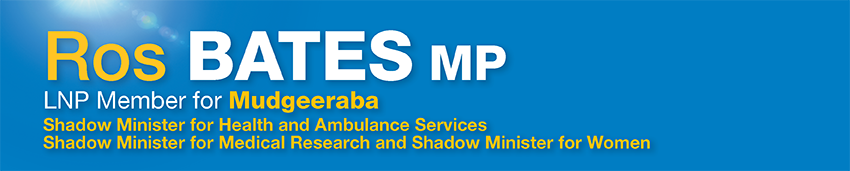 Ros Bates MP – Building a Better Mudgeeraba Logo